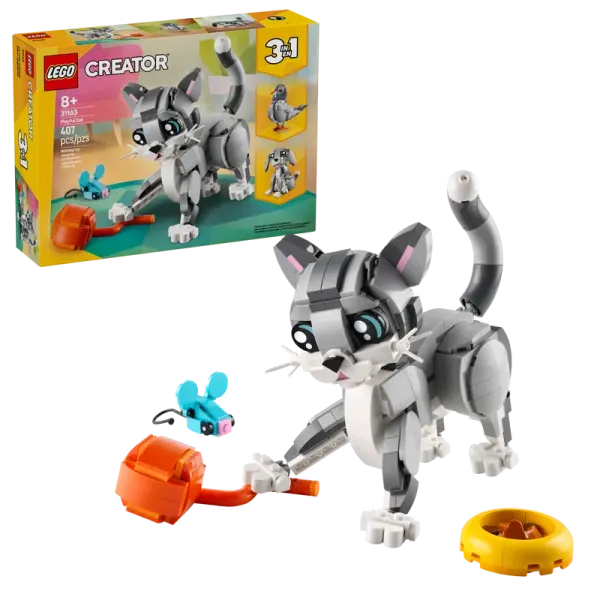 LEGO® Creator 3-in-1-Set 31163 Graue Katze