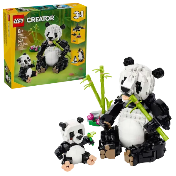 LEGO® Creator 3-in-1-Set 31165 Wilde Tiere: Pandafamilie