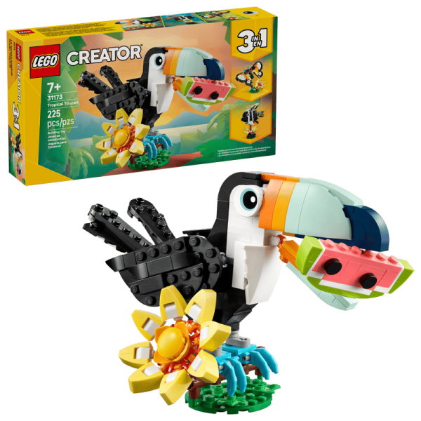 LEGO® Creator 3-in-1-Set 31173 Wilde Tiere: Tropischer Tukan