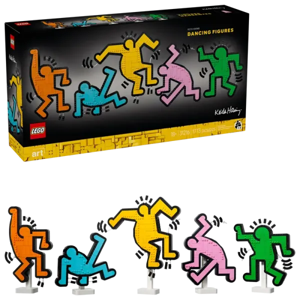 LEGO® Art 31216 Keith Haring – Tanzende Figuren