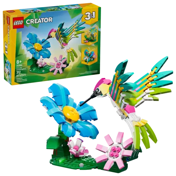 LEGO® Creator 3-in-1-Set 31384 Wilde Tiere: Bunter Kolibri