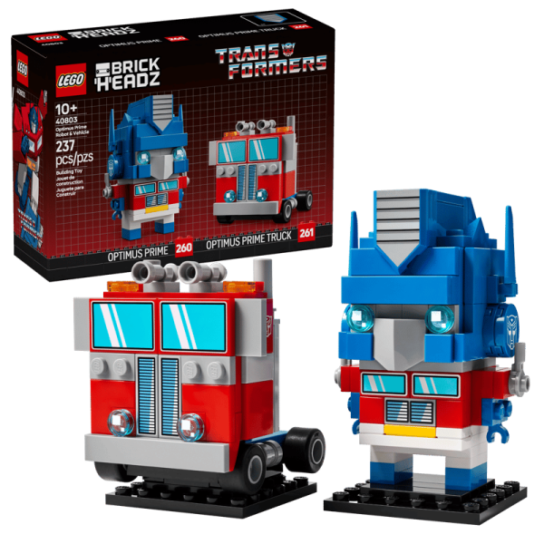 LEGO® BrickHeadz 40803 Optimus Prime Mech & Fahrzeug