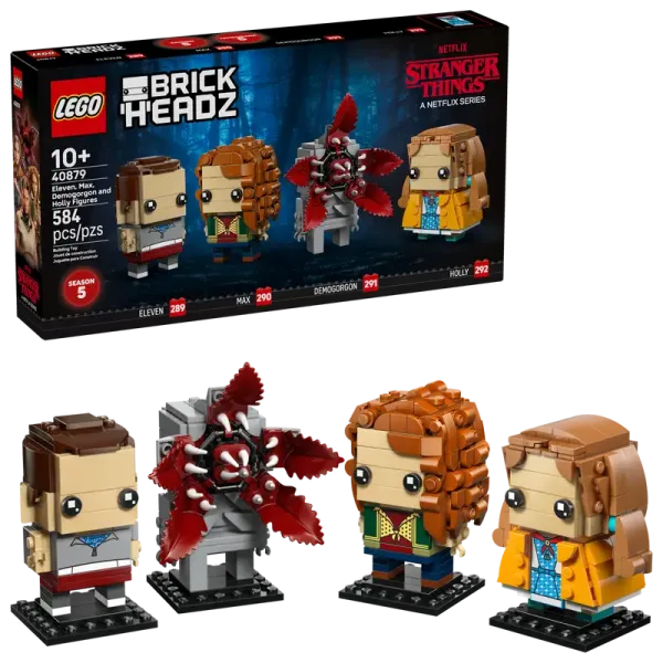 LEGO® BrickHeadz 40879 Elfi, Max, Demogorgon und Holly Figuren