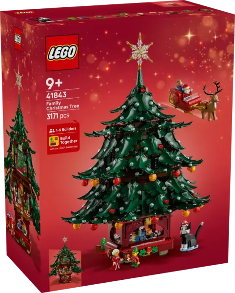 LEGO® Icons 41843 Familien-Weihnachtsbaum