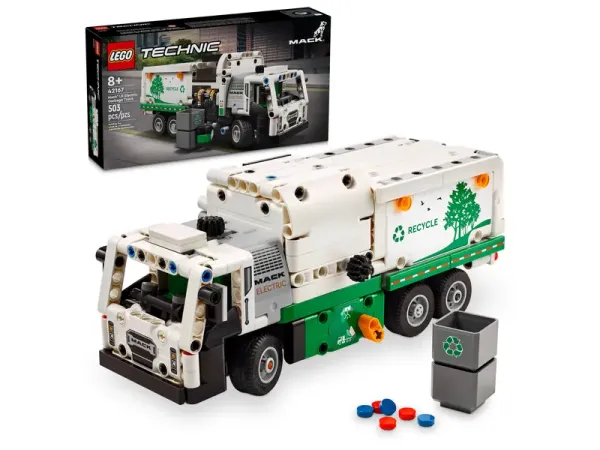 LEGO® Technic 42167 Mack® LR Electric Müllwagen