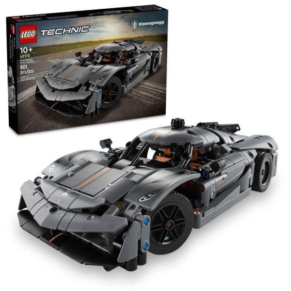 LEGO® Technic 42173 Koenigsegg Jesko Absolut Supersportwagen in Grau