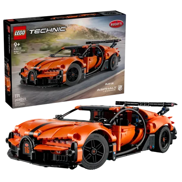 LEGO® Technic 42222 Bugatti Chiron Pur Sport Hypercar