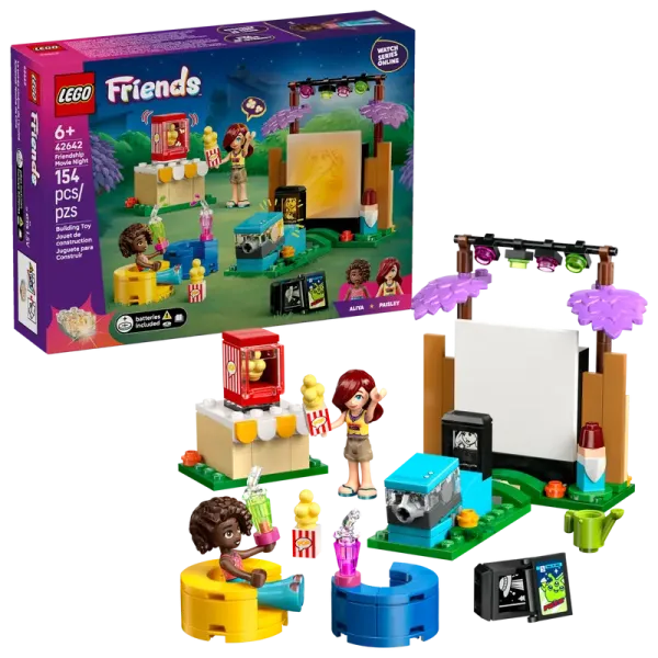 LEGO® Friends 42642 Filmabend mit Freunden