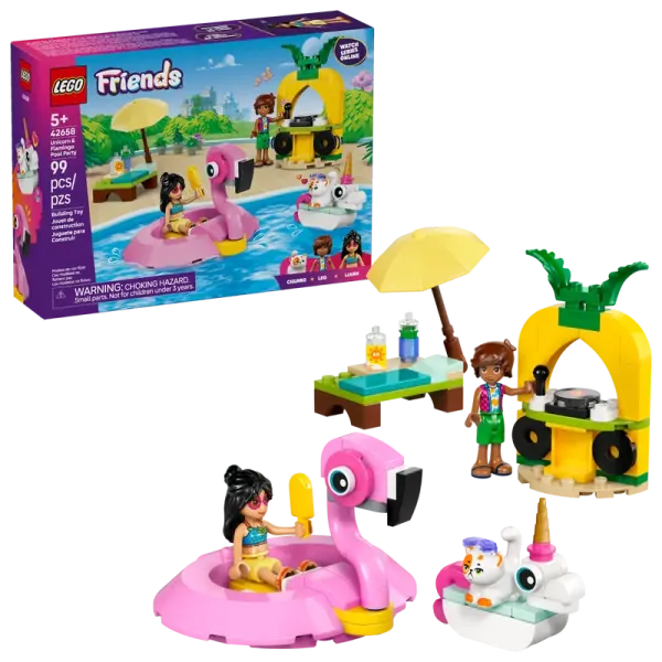 LEGO® Friends 42658 Poolparty mit Einhorn und Flamingo