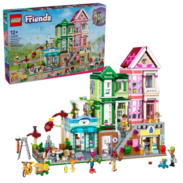 LEGO® Friends 42670 Heartlake City Wohn- und Einkaufsstraße