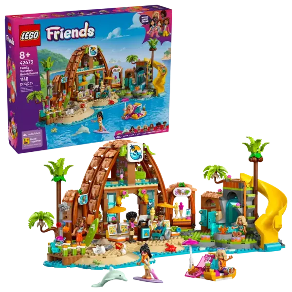 LEGO® Friends 42673 Familienurlaub im Strandresort