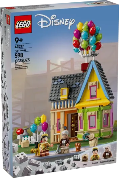 LEGO® Disney™ 43217 Carls Haus aus „Oben“
