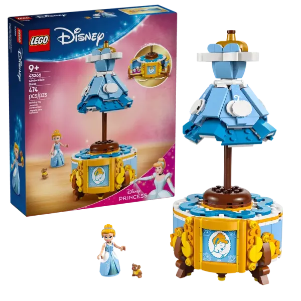 LEGO® Disney™ 43266 Cinderellas Kleid