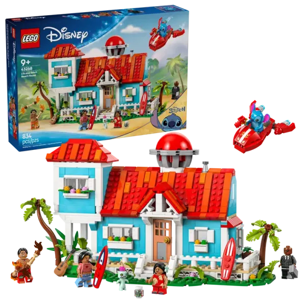 LEGO® Disney™ 43268 Das Strandhaus aus „Lilo und Stitch“
