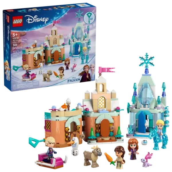 LEGO® Disney™ 43278 Schloss Arendelle und Elsas Eispalast