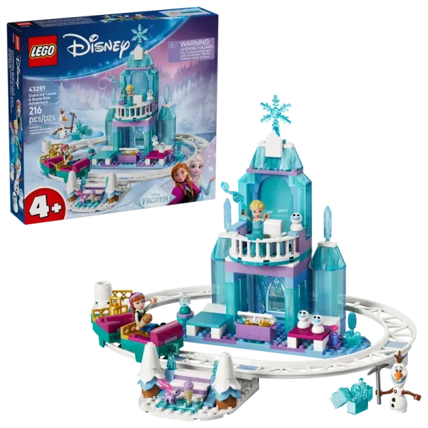 LEGO® Disney™ 43281 Elsas Schlittenfahrt um den Eispalast