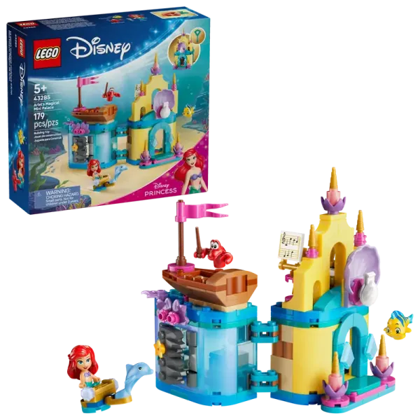 LEGO® Disney™ 43285 Arielles Magisches Mini-Schloss