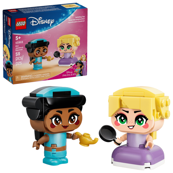 LEGO® Disney™ 43303 Die Mini-Prinzessinnen Jasmin und Rapunzel