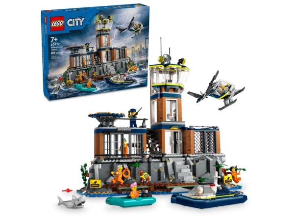 LEGO® City 60419 Polizeistation auf der Gefängnisinsel