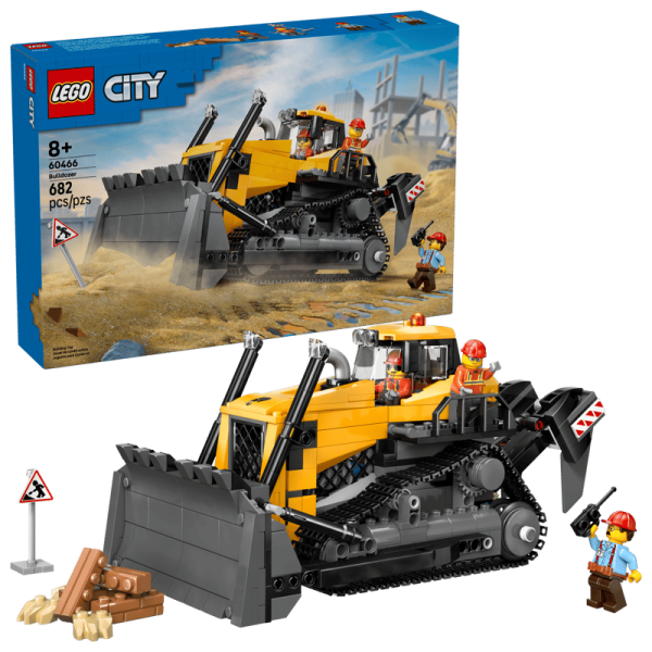 LEGO® City 60466 Gelber Bulldozer