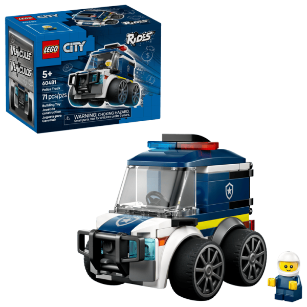 LEGO® City 60481 Coole Flitzer – Polizei-Truck