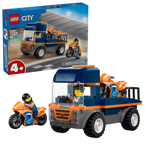 LEGO® City 60491 Motorradtransporter