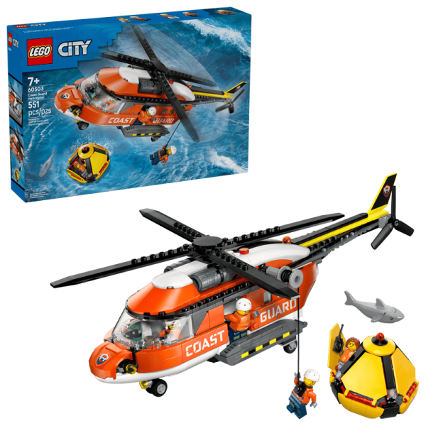 LEGO® City 60503 Hubschrauber der Küstenwache