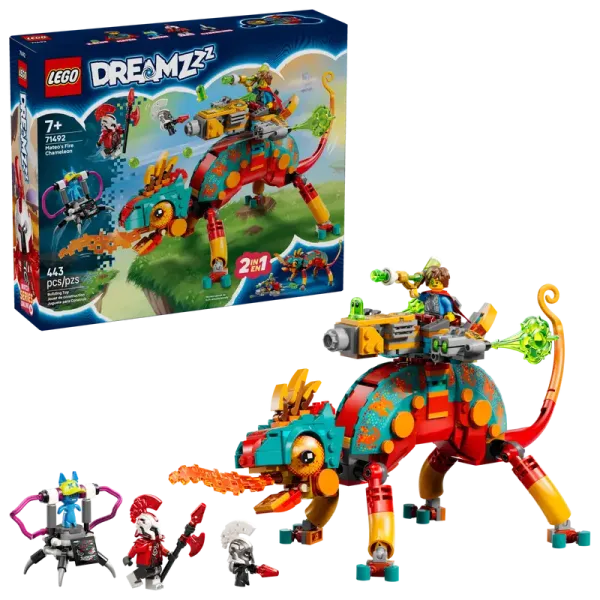 LEGO® DREAMZzz™ 71492 Mateos Feuer-Chamäleon