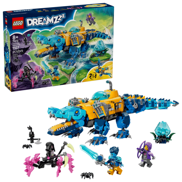 LEGO® DREAMZzz™ 71512 Krokodil-U-Boot
