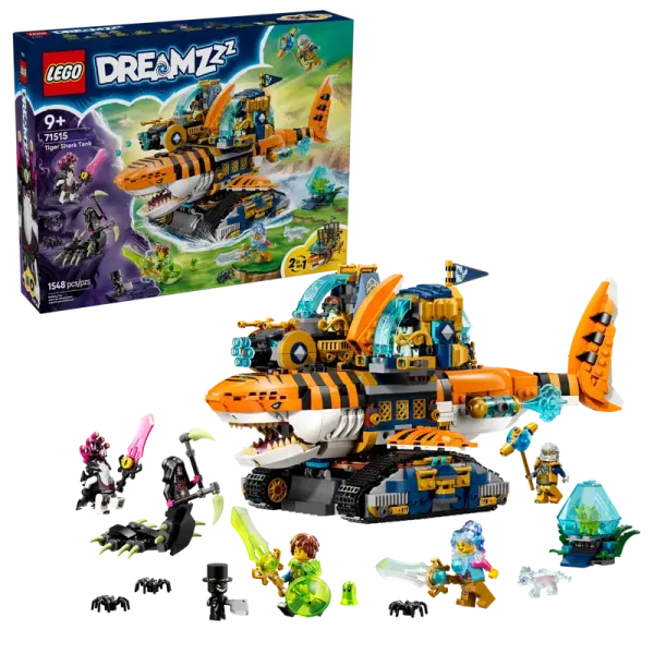 LEGO® DREAMZzz™ 71515 Tigerhai-Fahrzeug
