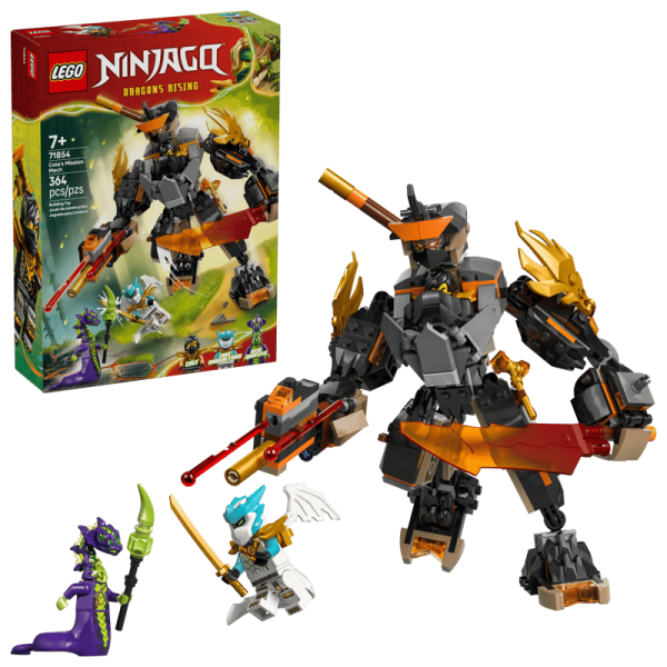 LEGO® Ninjago® 71854 Coles Action-Mech und Drachen-Zane
