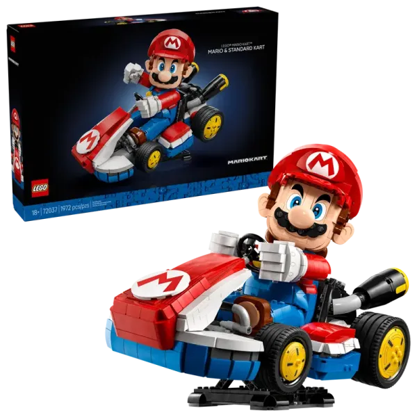 LEGO® Super Mario™ 72037 Mario Kart™: Mario & Standard-Kart