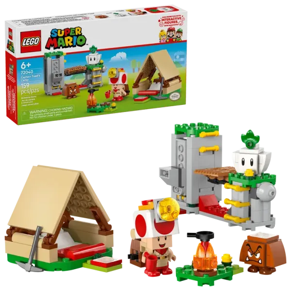 LEGO® Super Mario™ 72040 Kapitän Toad-Camp