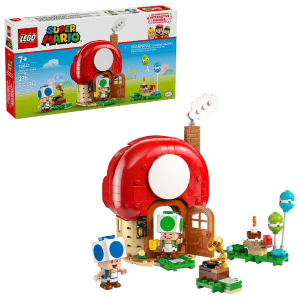 LEGO® Super Mario™ 72041 Party beim Toad-Haus
