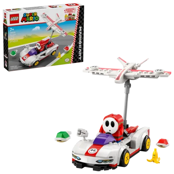 LEGO® Super Mario™ 72045 Mario Kart™ – Shy Guy & Flügel-Raser