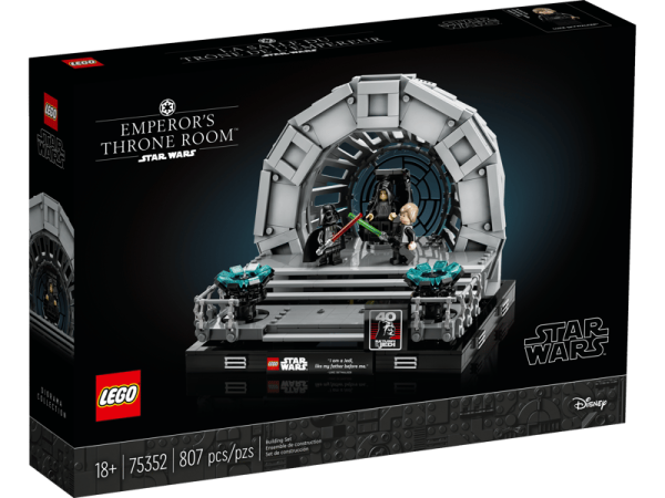 LEGO® Star Wars™ 75352 Thronsaal des Imperators™ – Diorama
