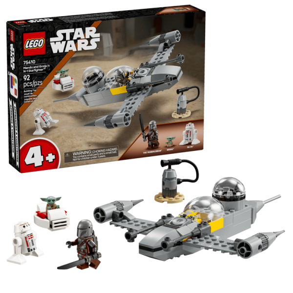 LEGO® Star Wars™ 75410 Mandos und Grogus N-1 Starfighter™