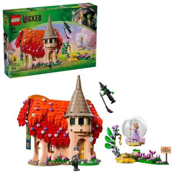 LEGO® Wicked 75690 Glinda und Elphaba im Munchkinland