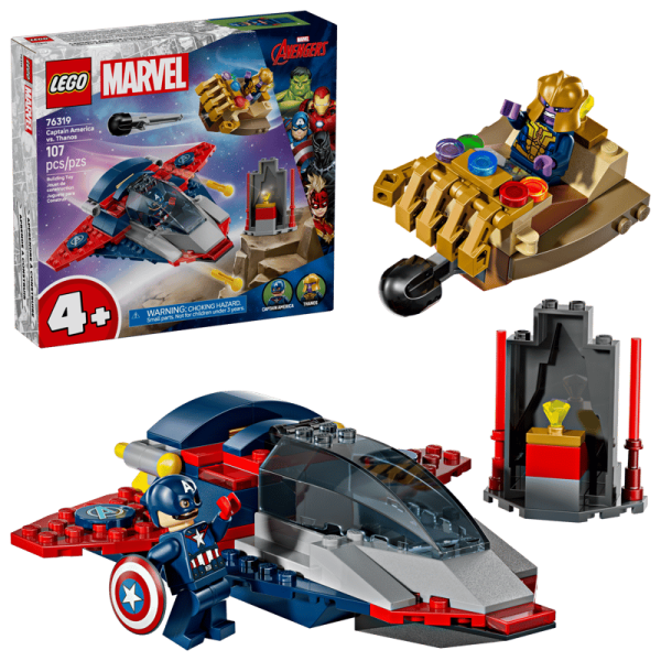 LEGO® Marvel Super Heroes™ 76319 Captain America vs. Thanos