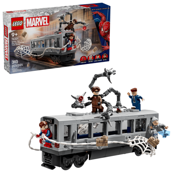 LEGO® Marvel Super Heroes™ 76321 Spider-Man vs. Doc Ock: Showdown in der U-Bahn