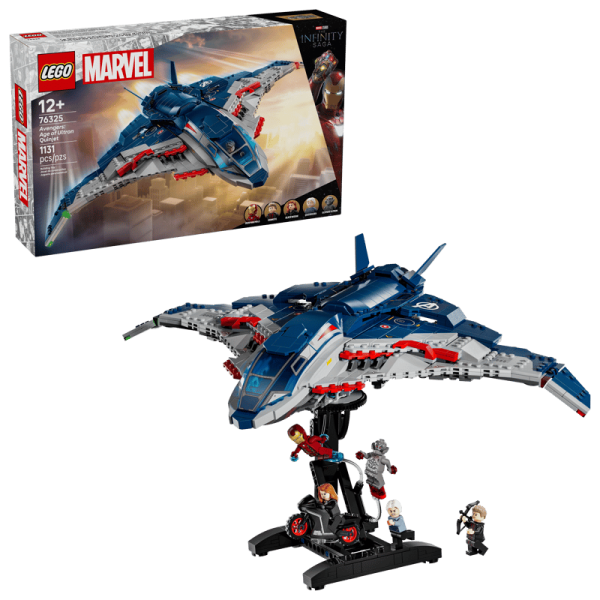 LEGO® Marvel Super Heroes™ 76325 Avengers: Age of Ultron Quinjet