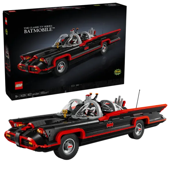 LEGO® Super Heroes 76328 Batman™: Batmobil aus der 60er-Jahre-Fernsehserie