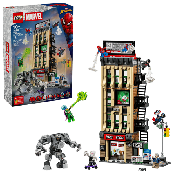LEGO® Marvel Super Heroes™ 76342 Spider-Man vs. Mysterio: Daily Bugle