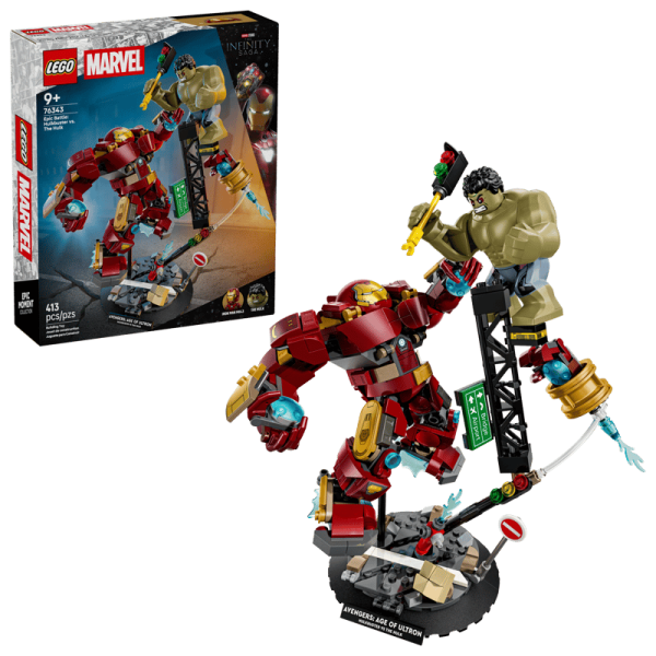 LEGO® Marvel Super Heroes™ 76343 Duell der Giganten: Hulkbuster vs. Hulk