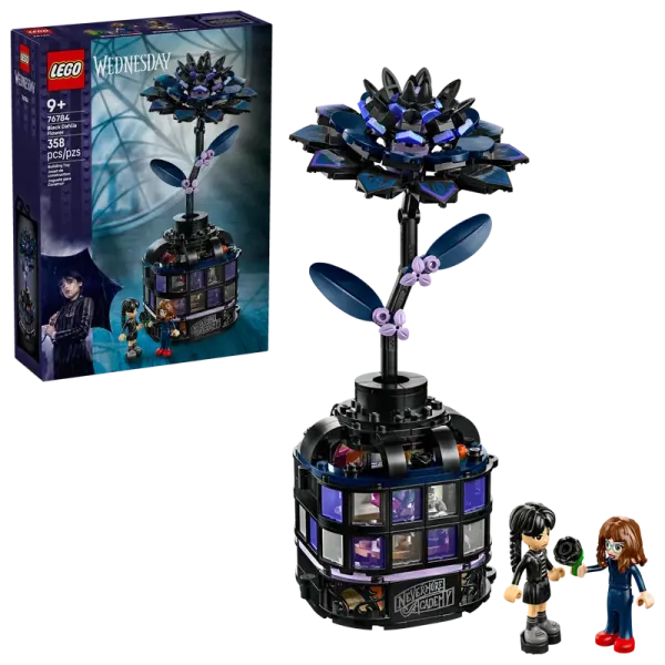 LEGO® Wednesday 76784 Schwarze Dahlie