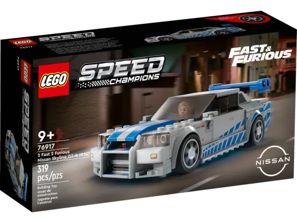 LEGO® Speed Champions 76917 2 Fast 2 Furious – Nissan Skyline GT-R (R34)