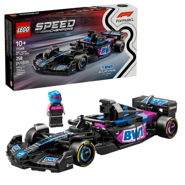 LEGO® Speed Champions 77248 BWT Alpine F1® Team A524 Rennauto