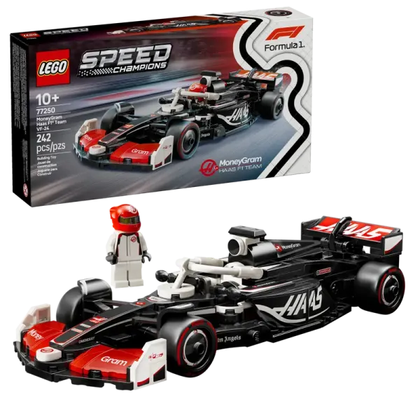 LEGO® Speed Champions 77250 MoneyGram Haas F1® Team VF-24 Rennauto