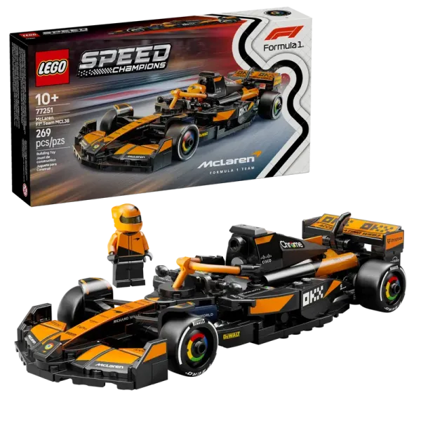 LEGO® Speed Champions 77251 McLaren F1® Team MCL38 Rennauto