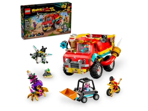 LEGO® Monkie Kid™ 80055 Monkie Kids Power-Teamtruck